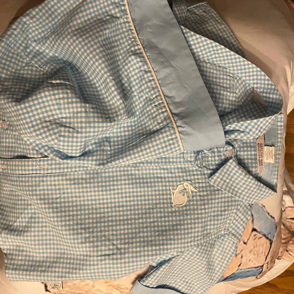 Boys size 6 RRR Easter basket and shirt